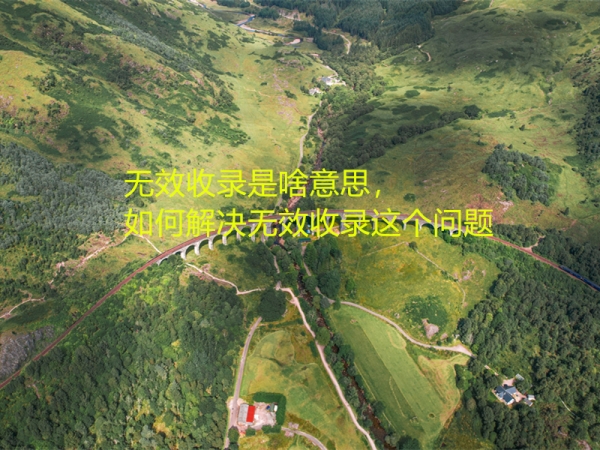 無(wú)效收錄是啥意思，如何解決無(wú)效收錄這個(gè)問(wèn)題